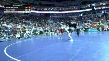 1A-215 lbs Champ. Round 1 - Grady Joens, Underwood vs Jacob Walerius, Lisbon