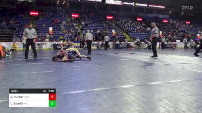 82 lbs Semifinal - Johnny Hunter, Central Bucks vs Lawson Sparks, Millcreek