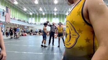 190 lbs Round 3 (6 Team) - Jeremiah Chavis, Gladiator Alliance vs Zayd Raihan, Cowboy WC