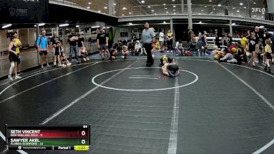 84 lbs Round 4 (8 Team) - Sawyer Akel, Florida Scorpions vs Seth Vincent, New England Gold