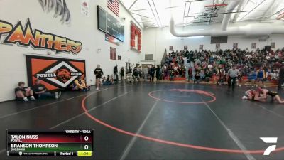 106A Round 1 - Branson Thompson, Shoshoni vs Talon Nuss, Powell