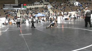7A 157 lbs Semifinal - Connor Cyr, Auburn vs Kohwen Kirkpatrick, Daphne