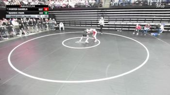 3A 106 lbs Cons. Round 1 - Porter Daniels, Manti vs Maddix Park, Juab