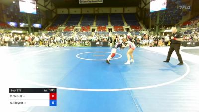 122 lbs Cons 32 #2 - Camille Schult, Iowa vs Abigail Meyrer, Iowa