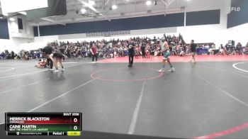 132 lbs Quarterfinal - Caine Martin, Beat The Streets Los Angeles vs Merrick Blackston, Corona100