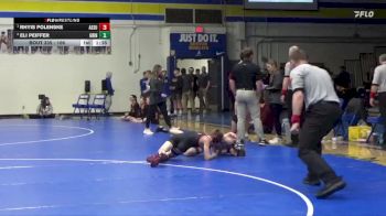 106 lbs Semifinal - Rhyis Polenske, Assumption, Davenport vs Eli Peiffer, Grinnell