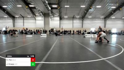 105 lbs Rr Rnd 2 - Keenan Paz, Gold Rush Wrestling vs Jake Knapp, Izzy Style Wrestling