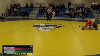 133 lbs Jaren Kimura, Embry-Riddle (Ariz.) vs Dylan Clark, Southern Oregon