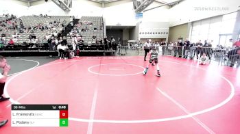 96-M lbs Final - Luke Frankovits, Eagle Eye Wrestling Club vs Logan Podany, Olympic