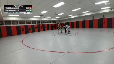 113 lbs Champ. Round 2 - Anthony Garcia, Denver North vs Jesvin Verduzco, Kearney