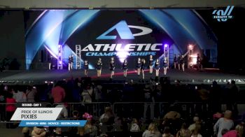 Pride of Illinois - Pixies [2025 L1 Mini - Novice - Restrictions Day 1] 2025 Athletic Championships Kansas City Nationals
