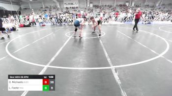 182 lbs Rr Rnd 2 - Damon Michaels, Quest School Of Wrestling Black vs Levi Foote, Triumph Black