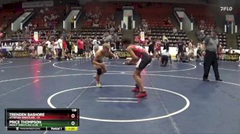 138 lbs Quarterfinals (8 Team) - Trenden Bashore, Attrition Wrestling vs Price Thompson, Impact Wrestling Club