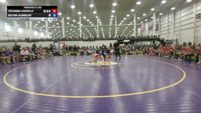 110 lbs Tatianna Castillo, Michigan Blue vs Dilynn Albrecht, Wisconsin