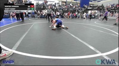 86 lbs Rr Rnd 2 - Hunter Johnson, Blaine County Grapplers vs Rhett Hardy, Standfast