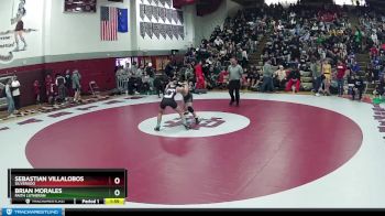 126 lbs Champ. Round 1 - Brian Morales, Faith Lutheran vs Sebastian Villalobos, Silverado