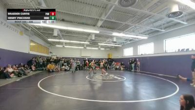 126 lbs Quarterfinal - Henry Pincoske, Rocky Mountain vs Braeden Curtis, Powell Middle School