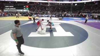 I-175 lbs Quarterfinal - Rory White, St. Francis vs Tyler Caricati, Yorktown