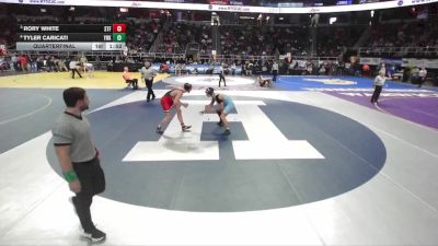 I-175 lbs Quarterfinal - Rory White, St. Francis vs Tyler Caricati, Yorktown