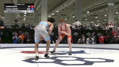 61 lbs 3rd Place Match - Aaron Seidel, Steller Trained Wrestling vs Isaiah Cortez, Daniel Cormier Wrestling Club