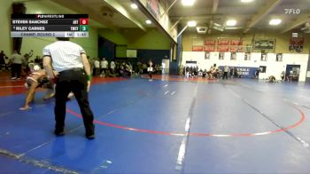 165 lbs Champ. Round 2 - Steven Sanchez, Artesia vs Riley Carnes, Temescal Canyon