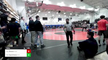 116 lbs Round Of 16 - Uriel Bravo, Frank J. Macchiarola Edu Complex-PSAL vs Anthony Capichana, New Dorp-PSAL