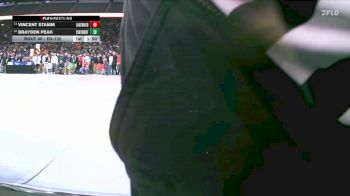 D3-132 lbs Champ. Round 1 - Vincent Stamm, Lake Odessa Lakewood vs Brayden Peak, Central Montcalm