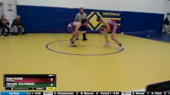 157 lbs Round 1 - Michael Holtsberry, Swanton vs Kian Moore, Bowsher