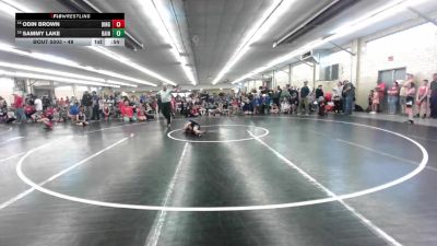 48 lbs Round Of 32 - Odin Brown, Binghamton vs Sammy Lake, Bainbridge