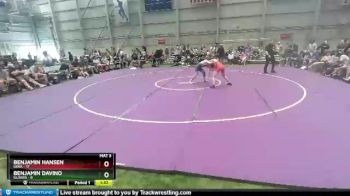 126 lbs Placement Matches (8 Team) - Benjamin Hansen, Iowa vs Benjamin Davino, Illinois