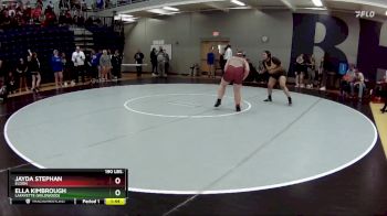 190 lbs. Champ. Round 2 - Jayda Stephan, Eldon vs Ella Kimbrough, Lafayette (Wildwood)