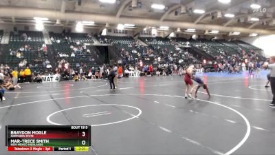 141 lbs Cons. Round 4 - Mar-trece Smith, New Mexico Highlands vs Braydon Mogle, Northern State