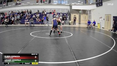 115 Boys Semifinal - Ruben Espinoza, Kennedy Boys vs Ledger Hossfeld, Evergreen Boys