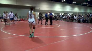 140 lbs Finals (8 Team) - Florida Niyokusenga, STL YELLOW vs Crystal Alonzo, MXW Purple