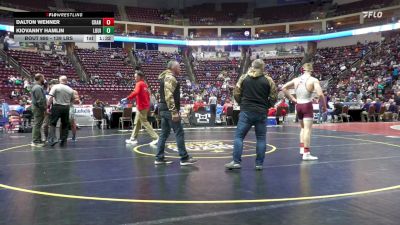 139 lbs First Round - Dalton Wenner, Cranberry vs Kiovanny Hamlin, Louis E Dieruff