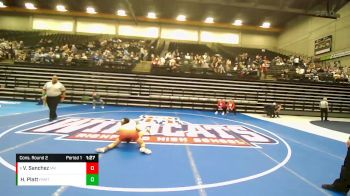 Cons. Round 2 - Vincent Sanchez, Mountain Ridge vs Hadley Platt, Fremont