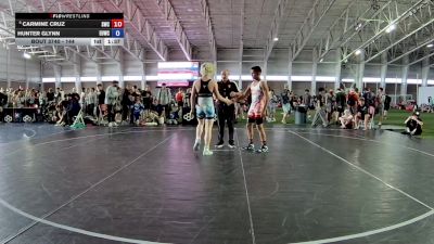 144 lbs Champ. Round 2 - Carmine Cruz, Sunnyside Wrestling Club vs Hunter Glynn, Eastside United Wrestling Club