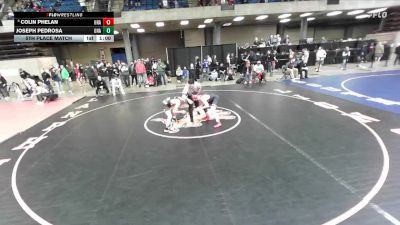 120 lbs 5th Place Match - Colin Phelan, Unattached vs Joseph Pedrosa, Unattached
