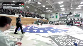 120 lbs Quarterfinals (8 Team) - Jerrett Hutchinson, Philip/Kadoka Area/Wall vs Benny Pommer, Clark/Willow Lake