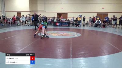 41 kg Rnd Of 32 - Carson Davies, Sunkist Kids Monster Garage vs Cayden Engel, The Best Wrestler