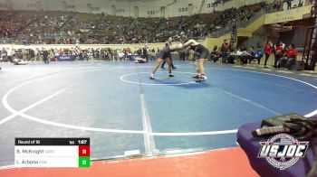 170 lbs Round Of 16 - Brock McKnight, Cardinal Wrestling Club vs Lance Arbona, Ponca City Wildcat Wrestling