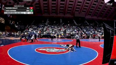 4A-106 lbs Champ. Round 1 - Nathen Ridley, Dalton vs JACK DUPREE, North Oconee