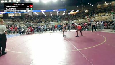 215 2A Quarterfinal - Talan Babin, Ponte Vedra vs Jelani Bentley, Tavares