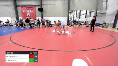 141 lbs Rr Rnd 2 - Makael Aguayo, Team Gotcha vs Elijah Brosius, Bad Karma