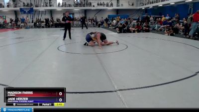 170 lbs Semifinal - Jade Herzer, Wisconsin Stevens Point vs Madison Farris, Eureka