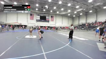 125 lbs Cons. Round 2 - Cristian Medina, Ithaca vs Jj Lucinski, Niagara County Community College