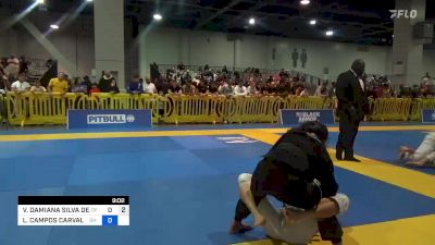 VITÓRIA DAMIANA SILVA DE ASSIS vs LARISSA CAMPOS CARVALHO 2023 American National IBJJF Jiu-Jitsu Championship