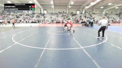 182 lbs Round Of 32 - Jayden Kiell, NY vs Jack Giannetto, RI