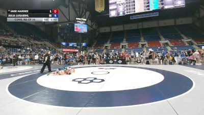 120 lbs Cons. Rd Of 16 - Jade Hardee, Illinois vs Julia Lugabihl, Ohio