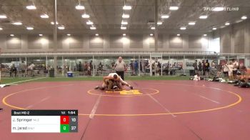 285 lbs Prelims - Jaekell Springer, Yale Street vs Mohammmad Jarad, Team Shutt Greco